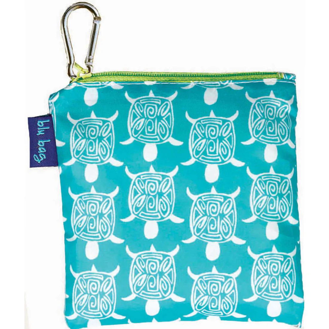 Sea Turtle Ocean Blu Bag in a Pouch