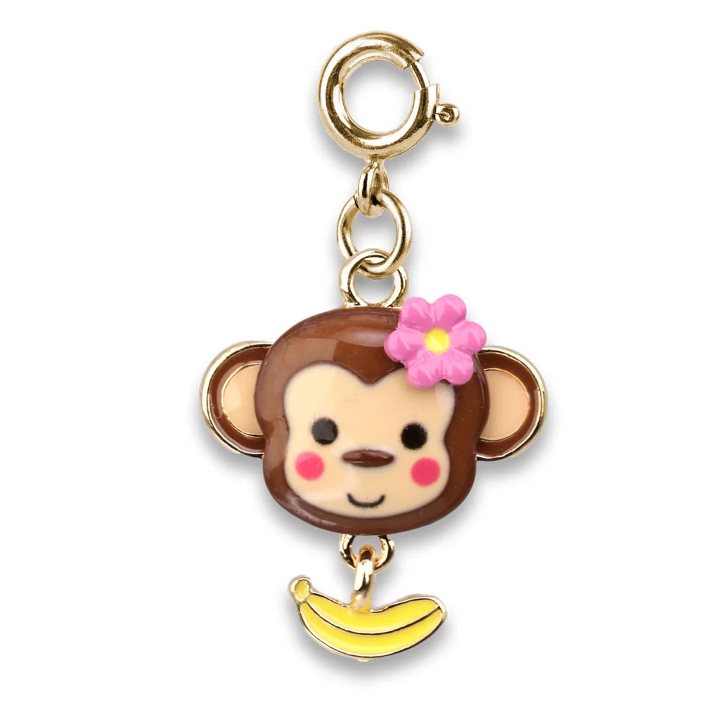 Gold Monkey Charm