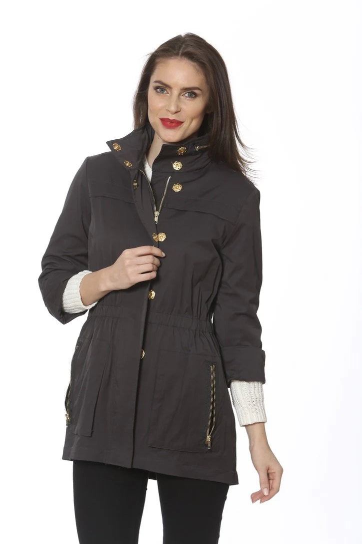 Tess Anorak Jacket Black