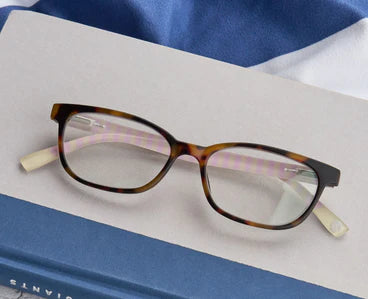 Peepers Readers Beach Read Tortoise/Summer Stripe
