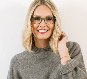 Peepers Readers Jo Light Green