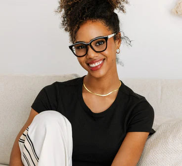 Peepers Readers Le Fun Club Black/White