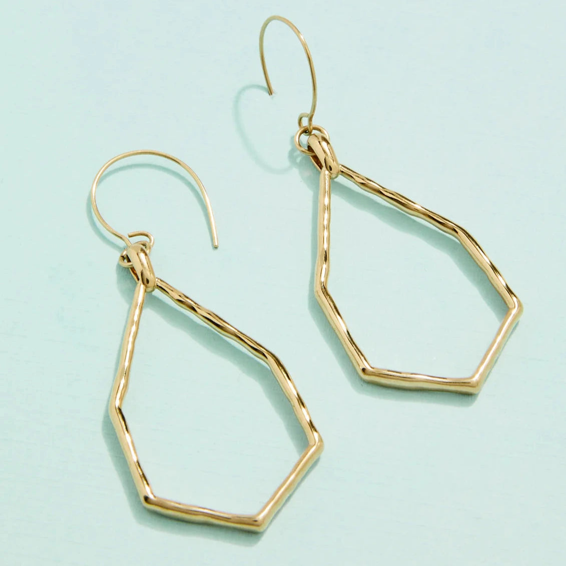 The Point Gold Earrings