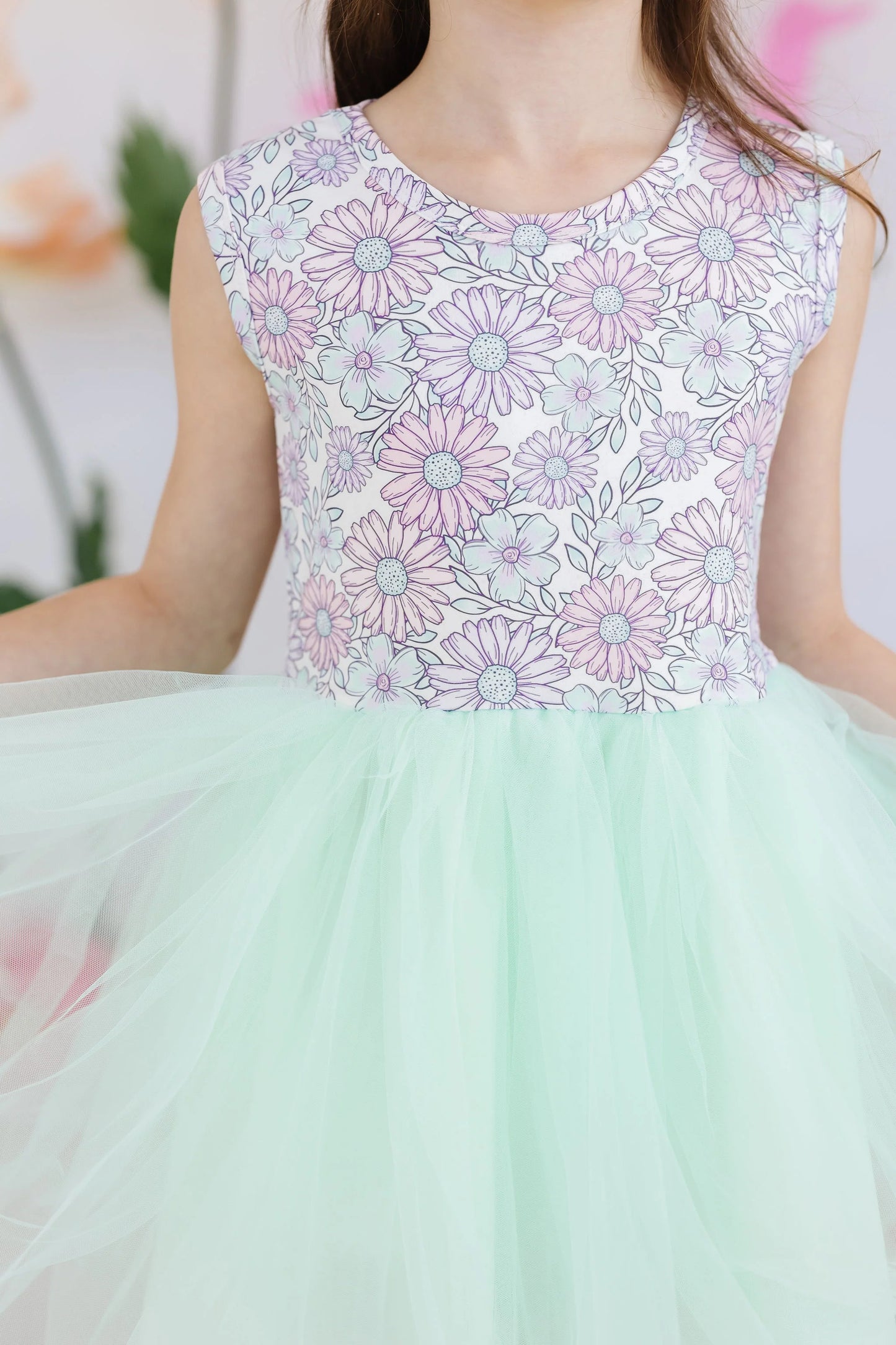 Blush & Bloom Tank Tutu Dress