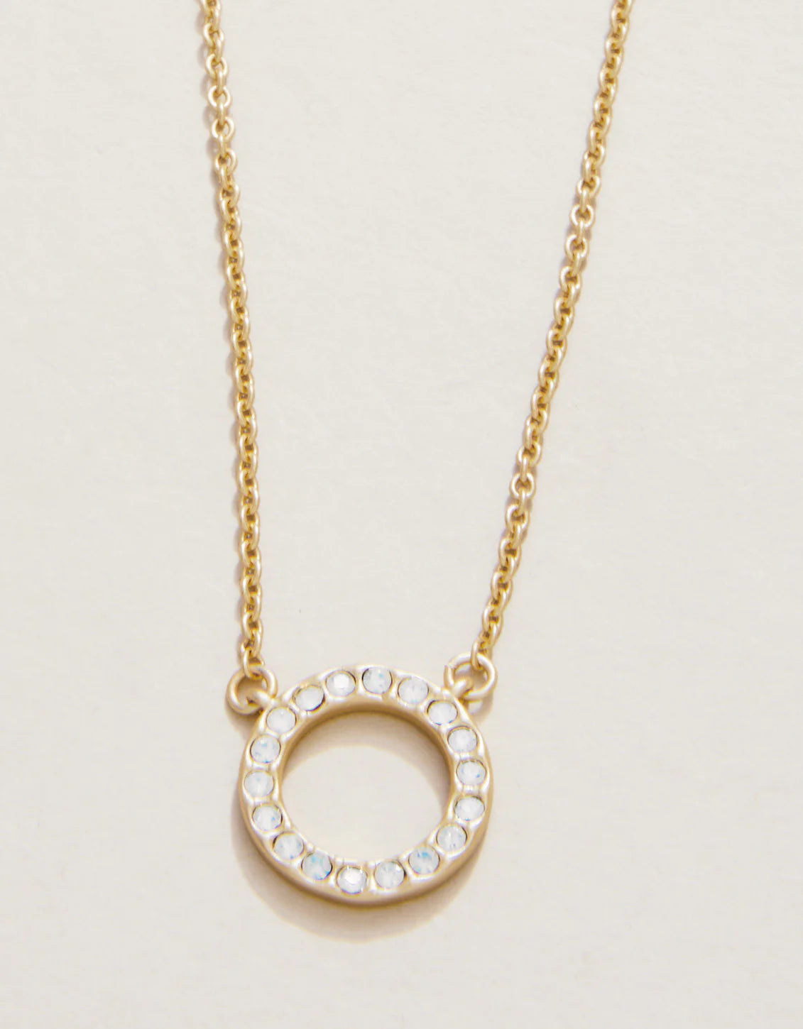Sea La Vie Necklace 18" Thankful/Ring Gold