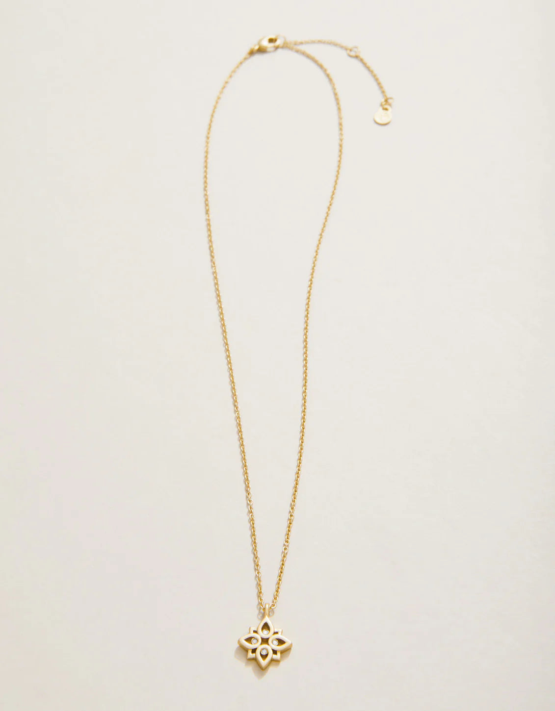 Sea La Vie Necklace 18" Never Give Up/Lotus Gold