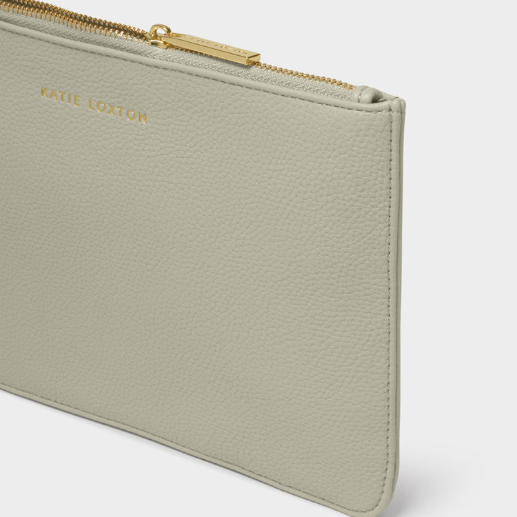 Hallie Wristlet Pouch Green Mist