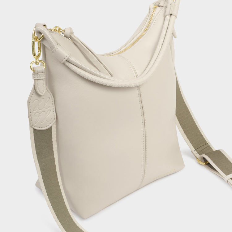 Hallie Satchel Bag Oyster