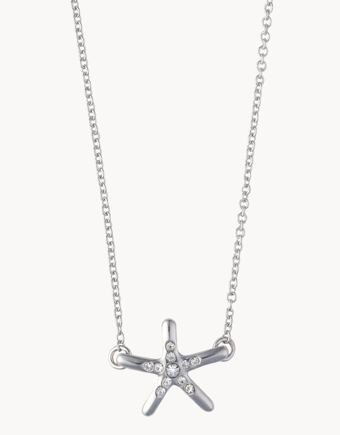 Sea La Vie Necklace Shine Starfish Silver