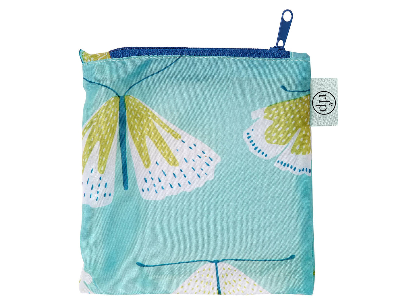 Moths Blu Bag in a Pouch