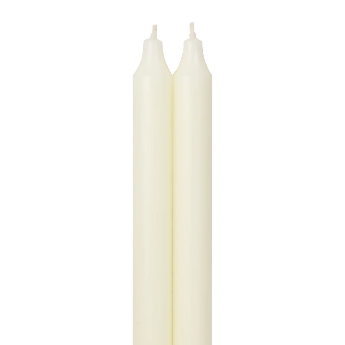 Ivory 12" Tapers 2pk