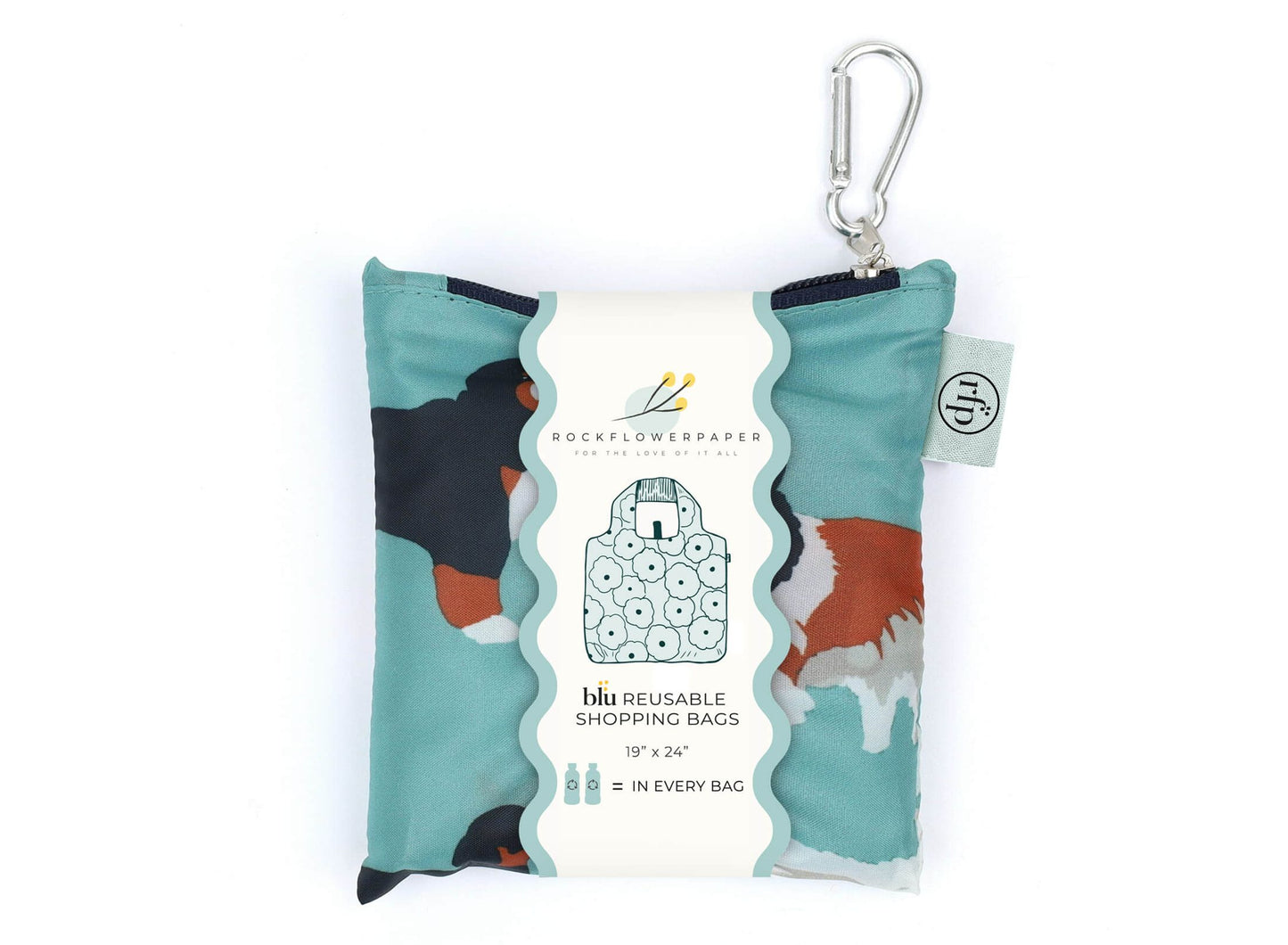 Puppies Blu Bag in a Pouch