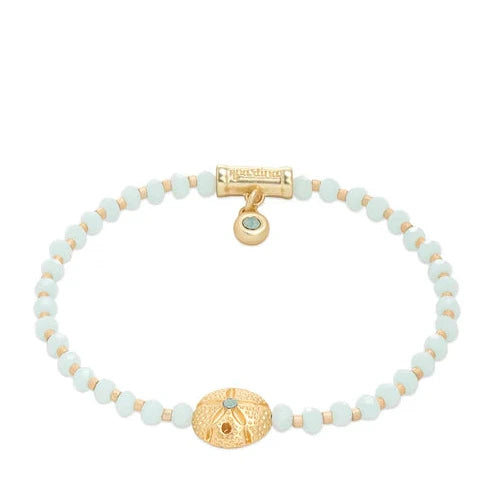 Twinkle Stretch Bracelet Pale Blue Sand Dollar