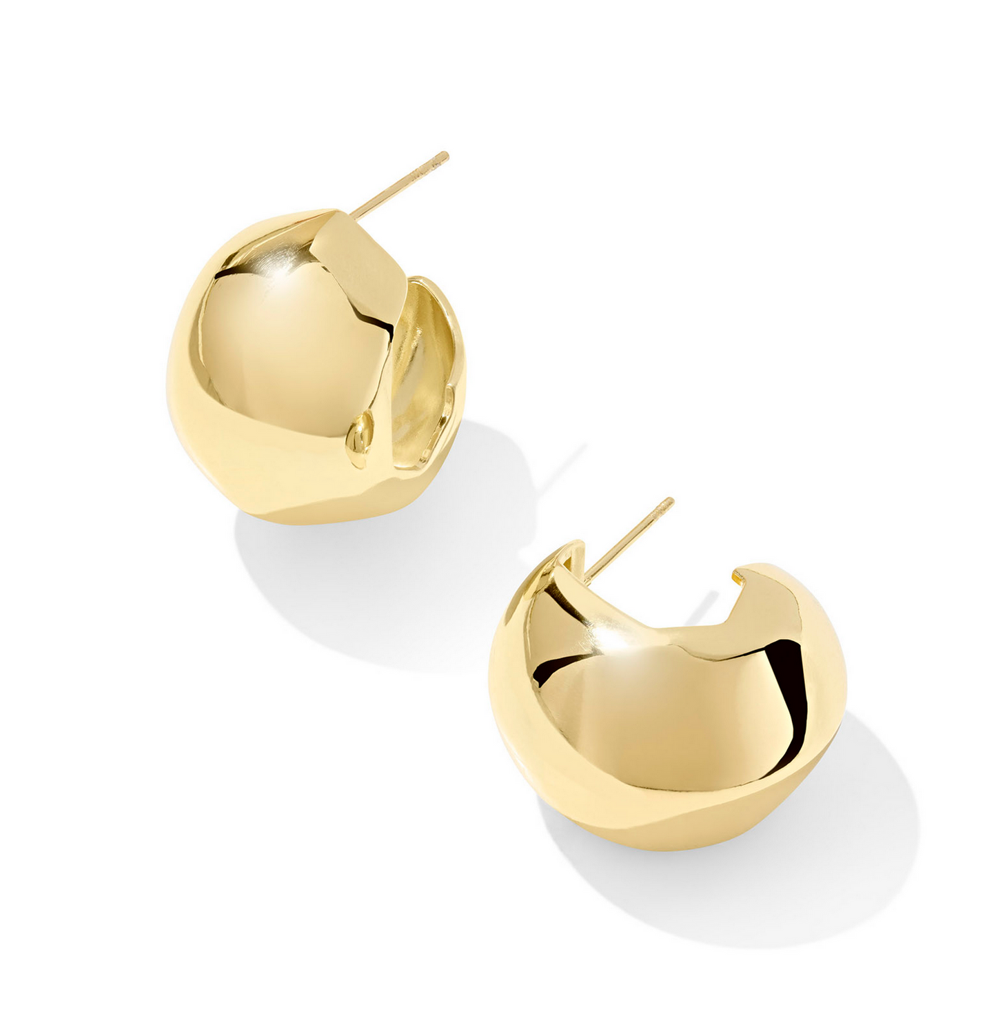 Kaitlin Hoop Earrings Gold