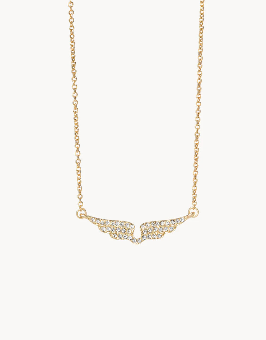 Sea La Vie Necklace 18" Fly/Wings Gold