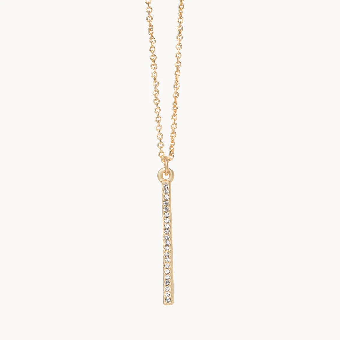 Sea La Vie Necklace 18" Unstoppable/Vertical Bar Gold