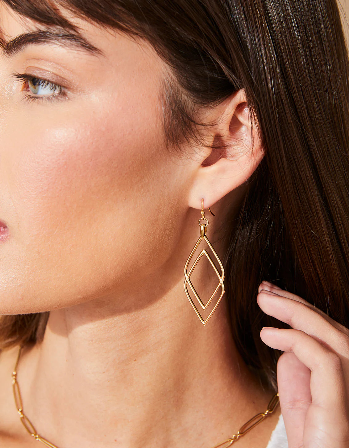 Riviera Earrings Gold