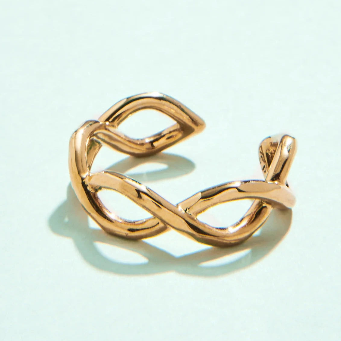 Wavy Ring Gold