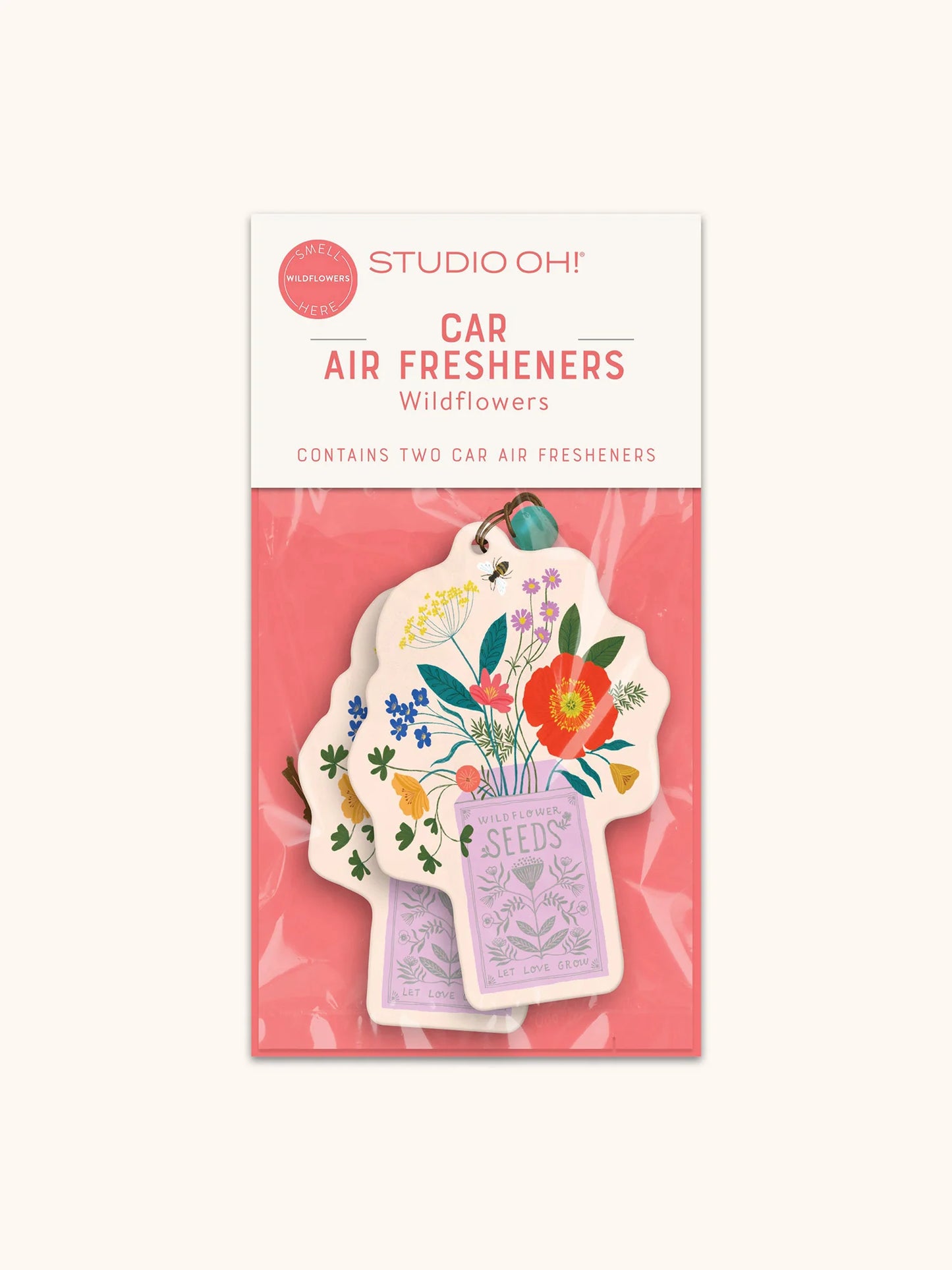 Car Air Freshener Let Love Grow