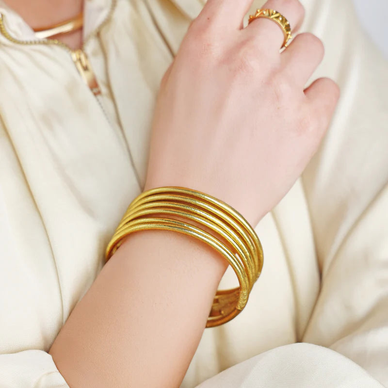 Aura Lumine All Weather Bangles Set of 6