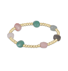 Admire Gold 3mm Bead Bracelet Hot Mess SS25