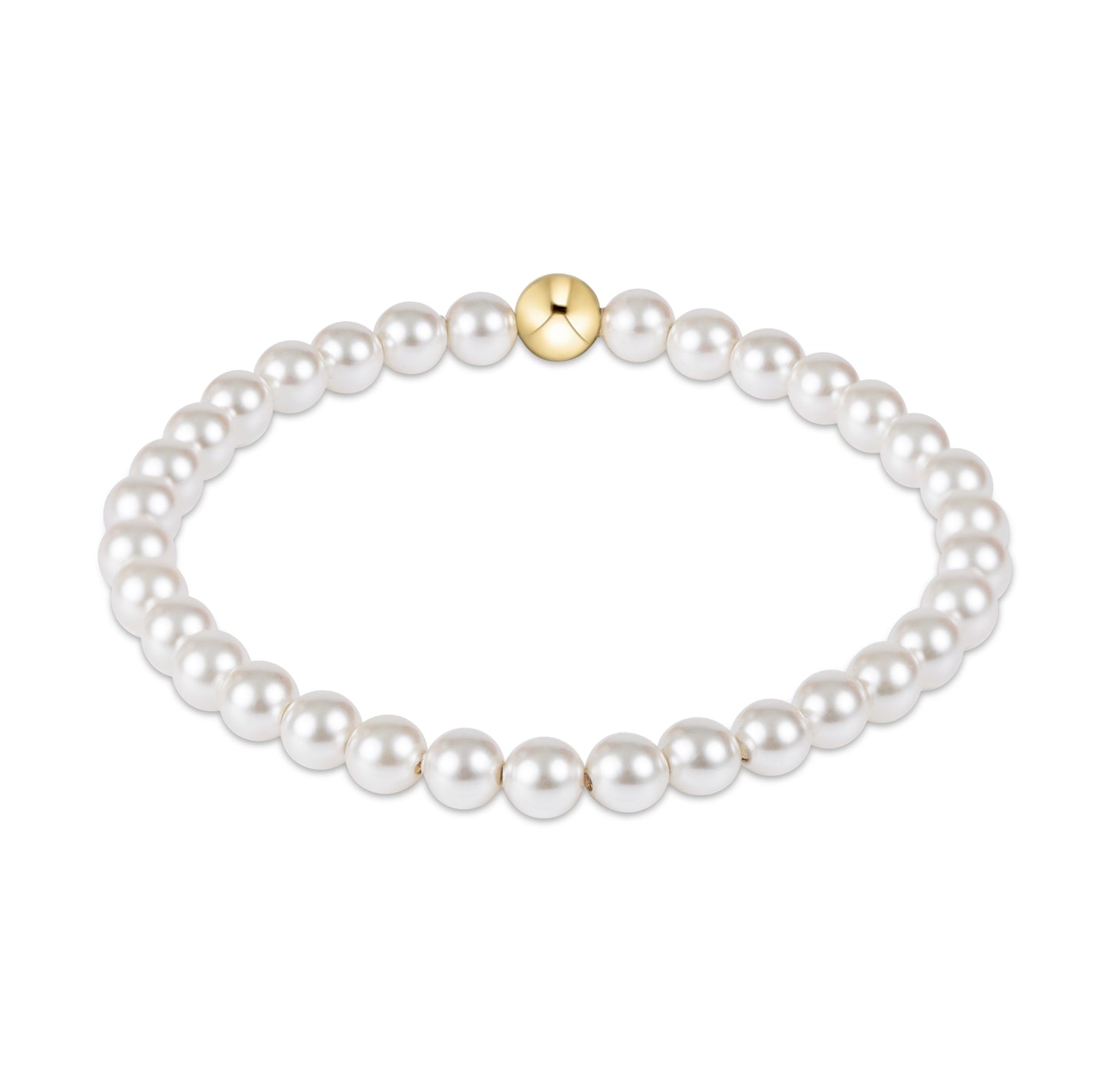 Classic Pearl 5mm Bead Bracelet