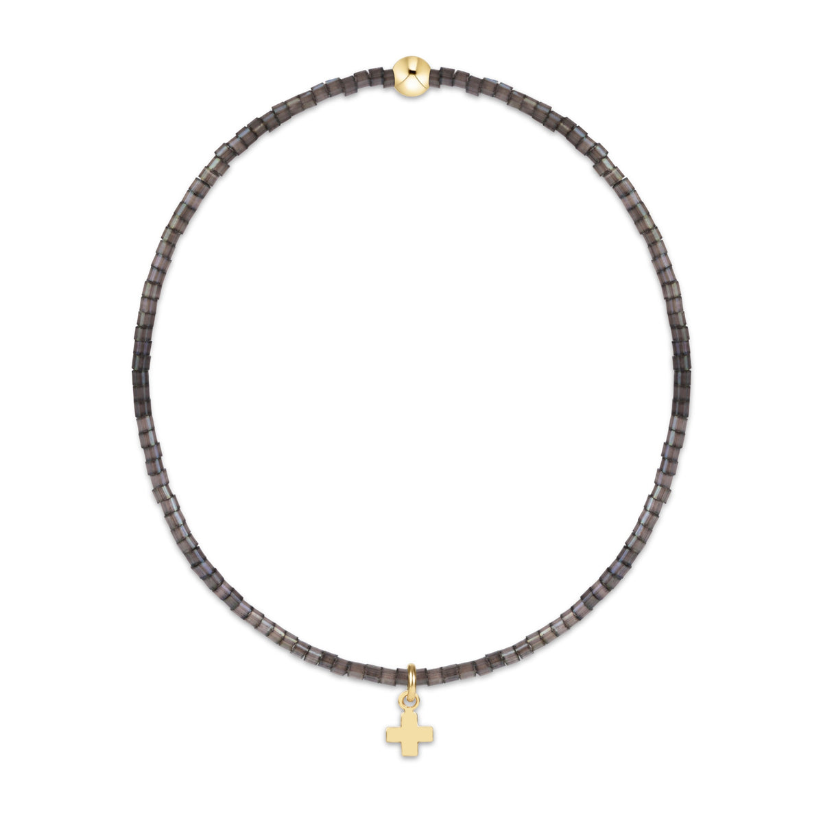Hope Classic Moonlight Bracelet - Signature Cross Small Gold Charm