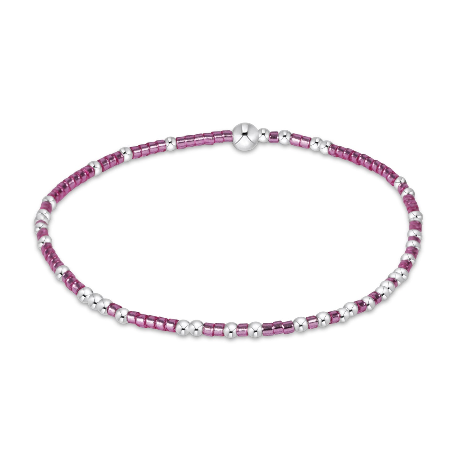 Hope Unwritten Sterling Bracelet Pink Metallic