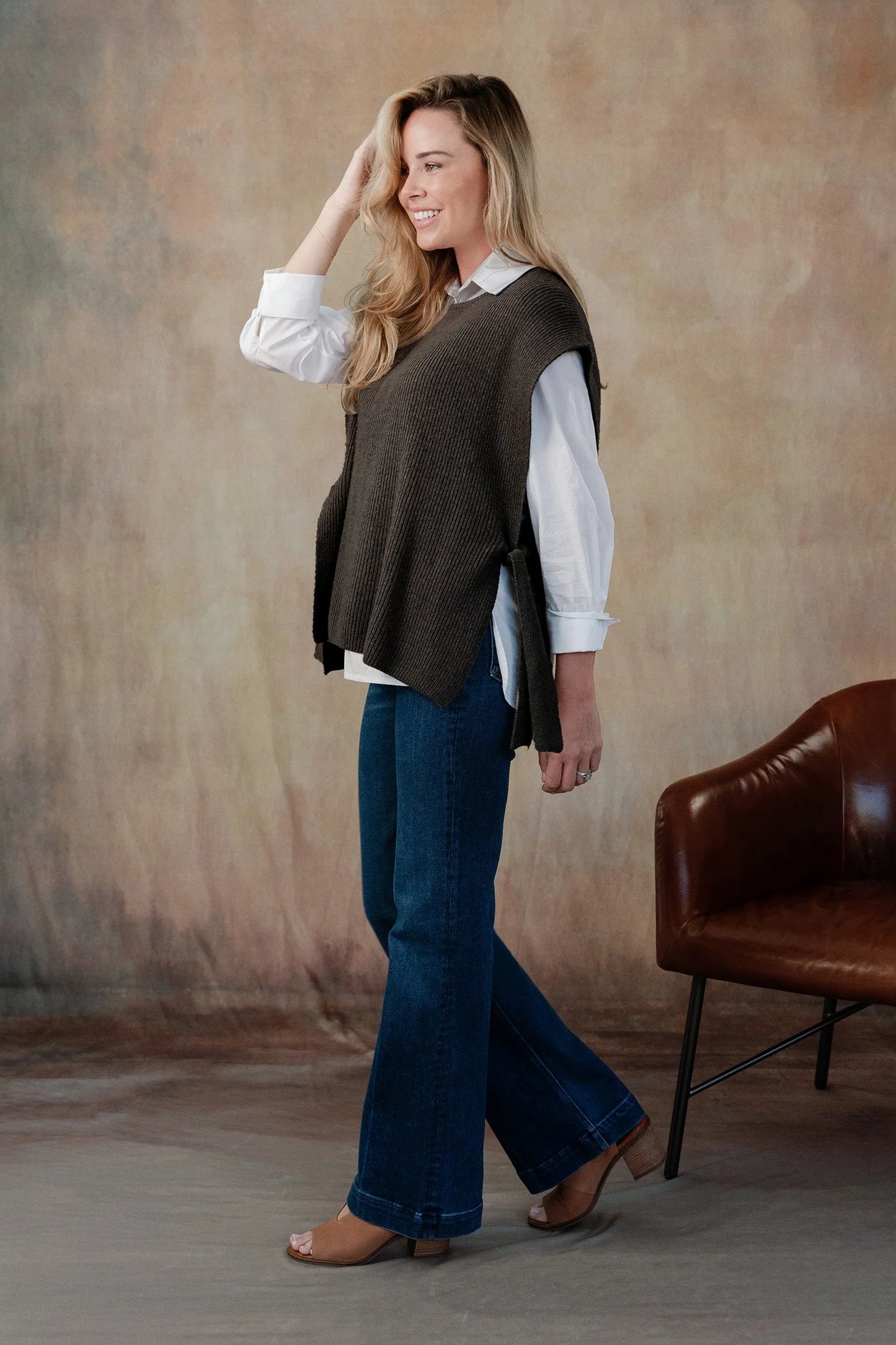 Blythe Vest Espresso