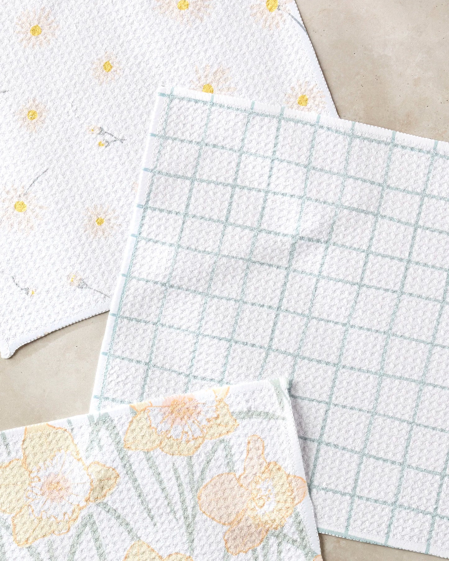 Daisy Dust Dishcloth Set of 3