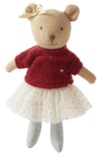 Bear Cotton Animal in Skirt and Sweater