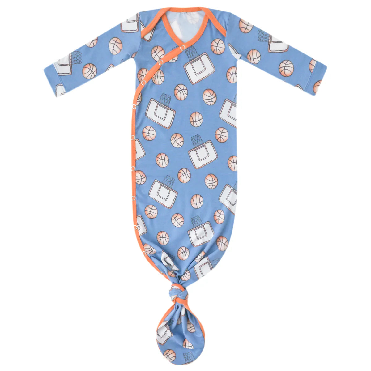 Newborn Knotted Gown Dunk