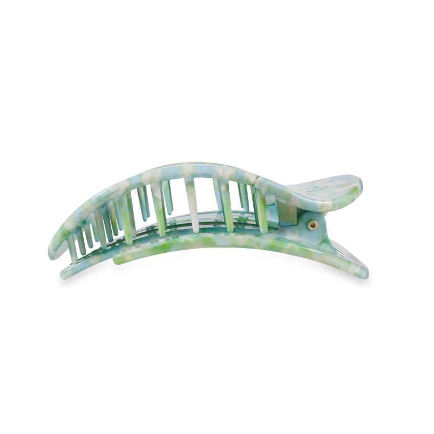 Elephant Falls Medium Flat Round Hair Clip