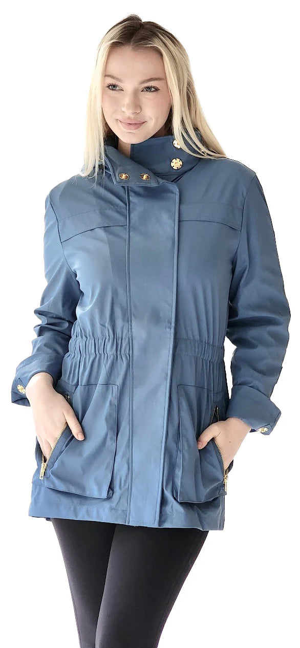 Tess Anorak Jacket French Blue