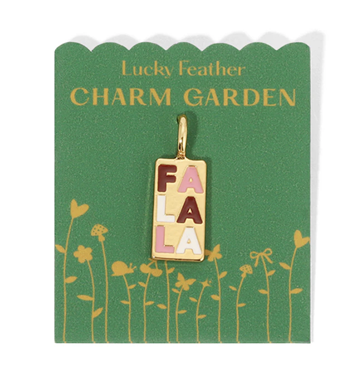 Fa La La Charm Garden Gold Charm