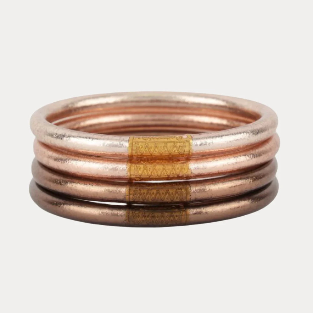 Fawn All Weather Bangles Set of 4 Serenity Prayer