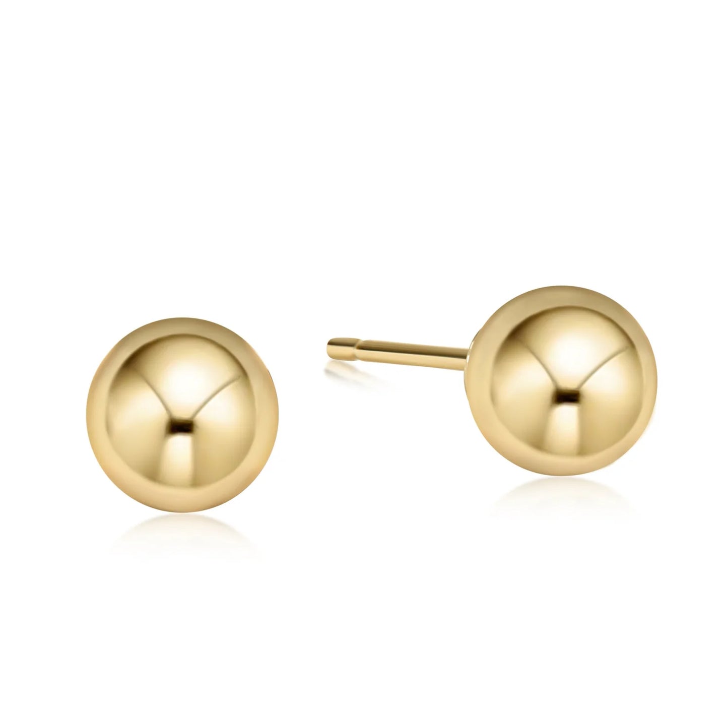 Classic 10mm Ball Stud Gold