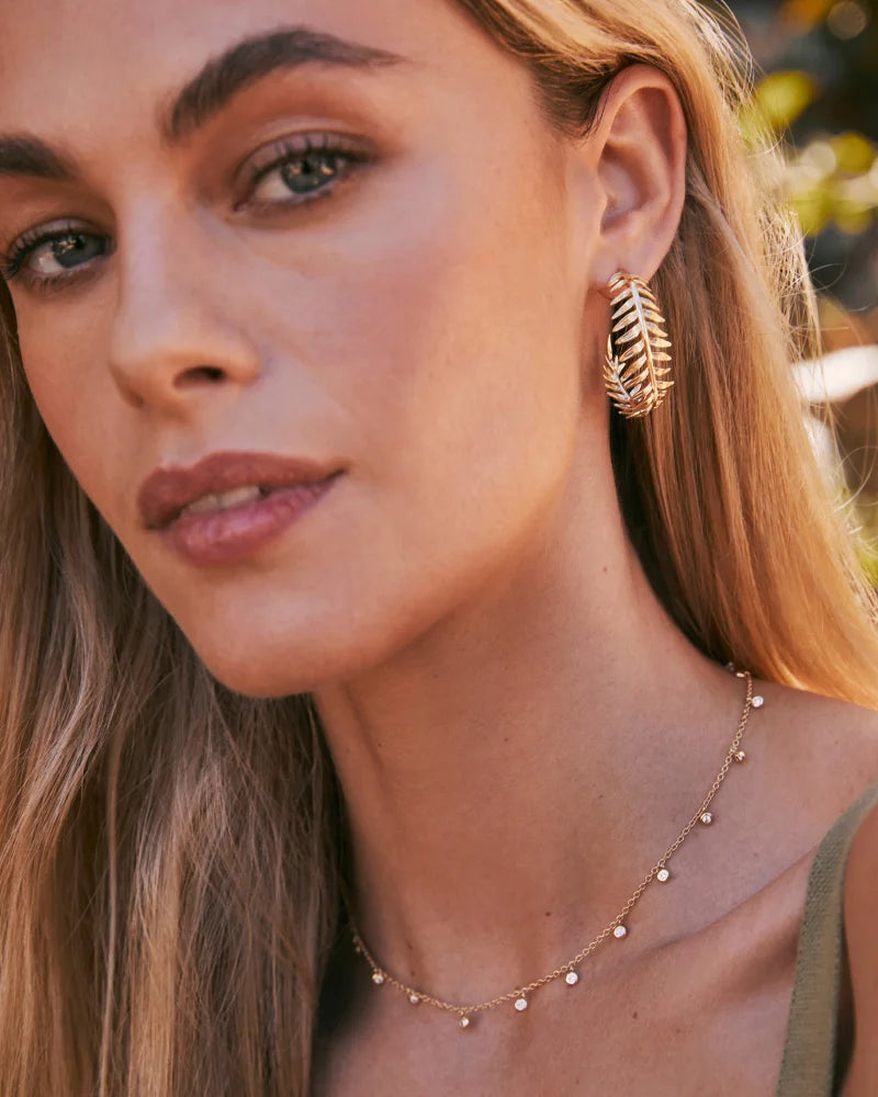 Kayla Hoop Earrings Gold