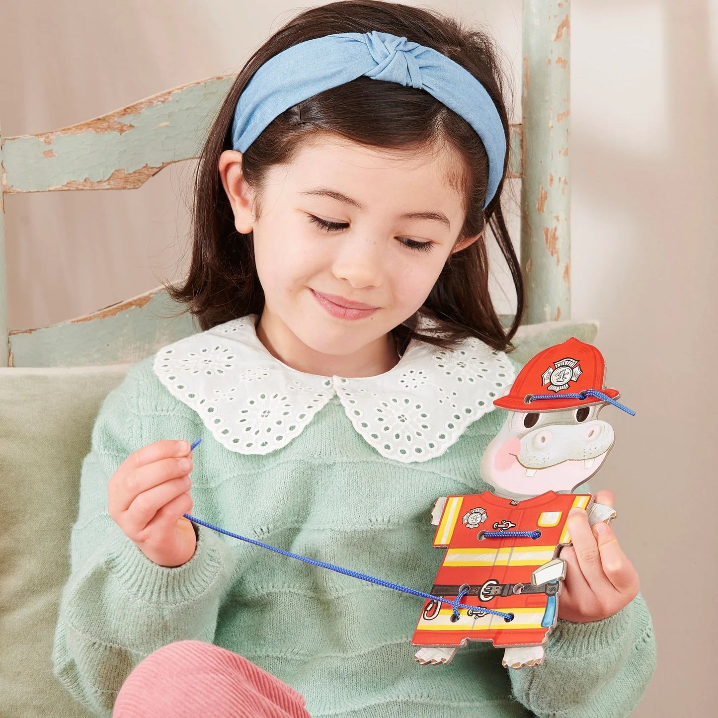 Occupations Dress Up Lacing Cards