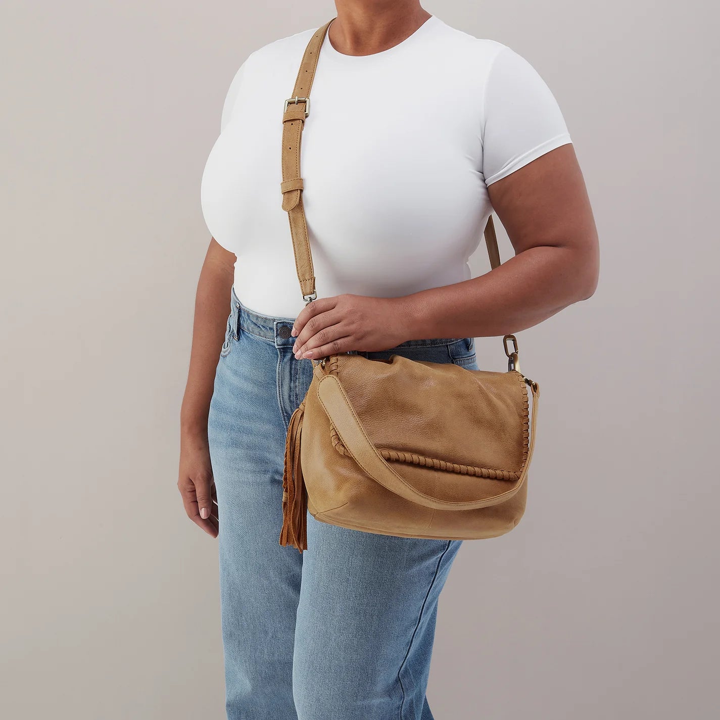 Harley Convertible Shoulder Bag Whiskey