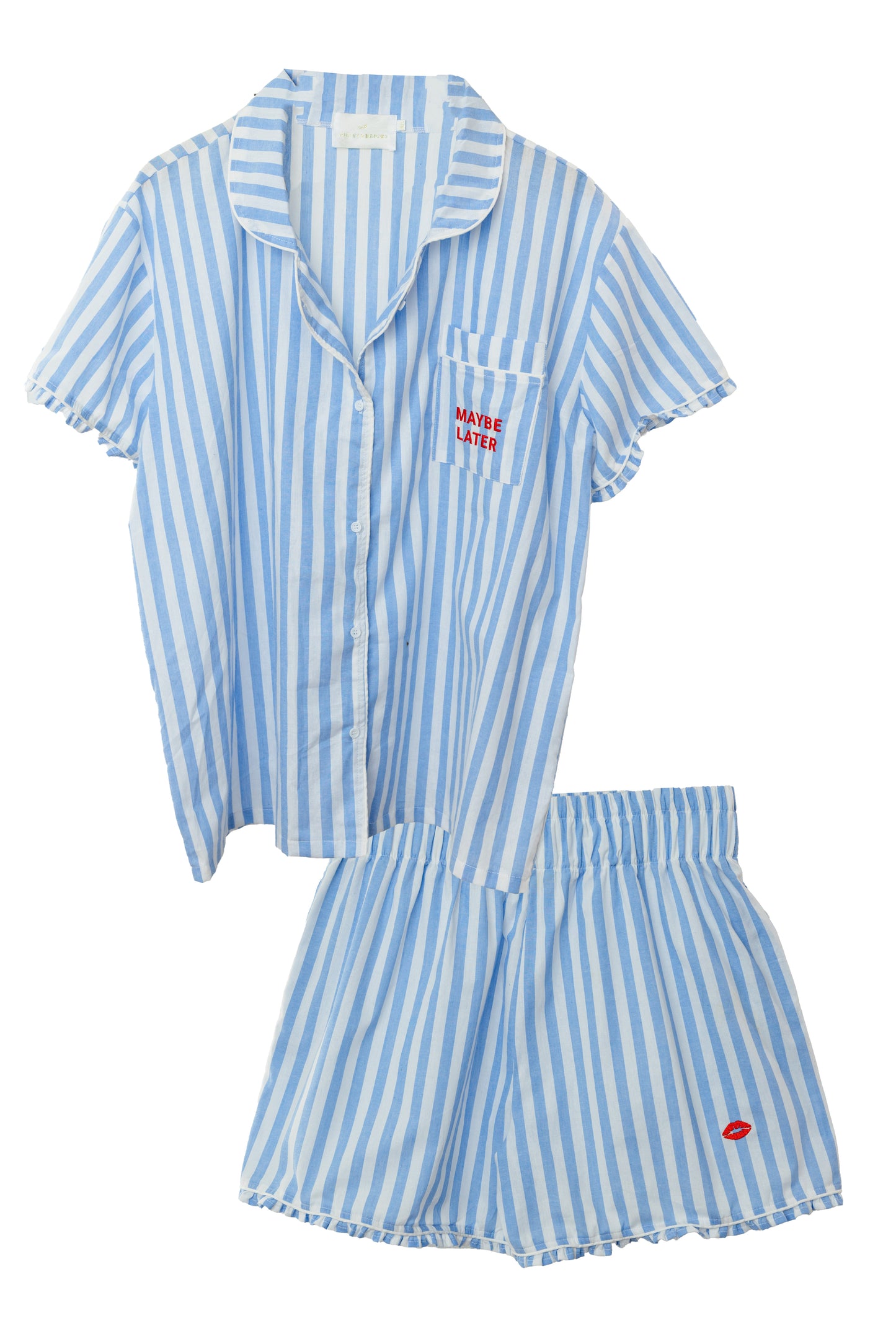 Cabana Short Set Blue