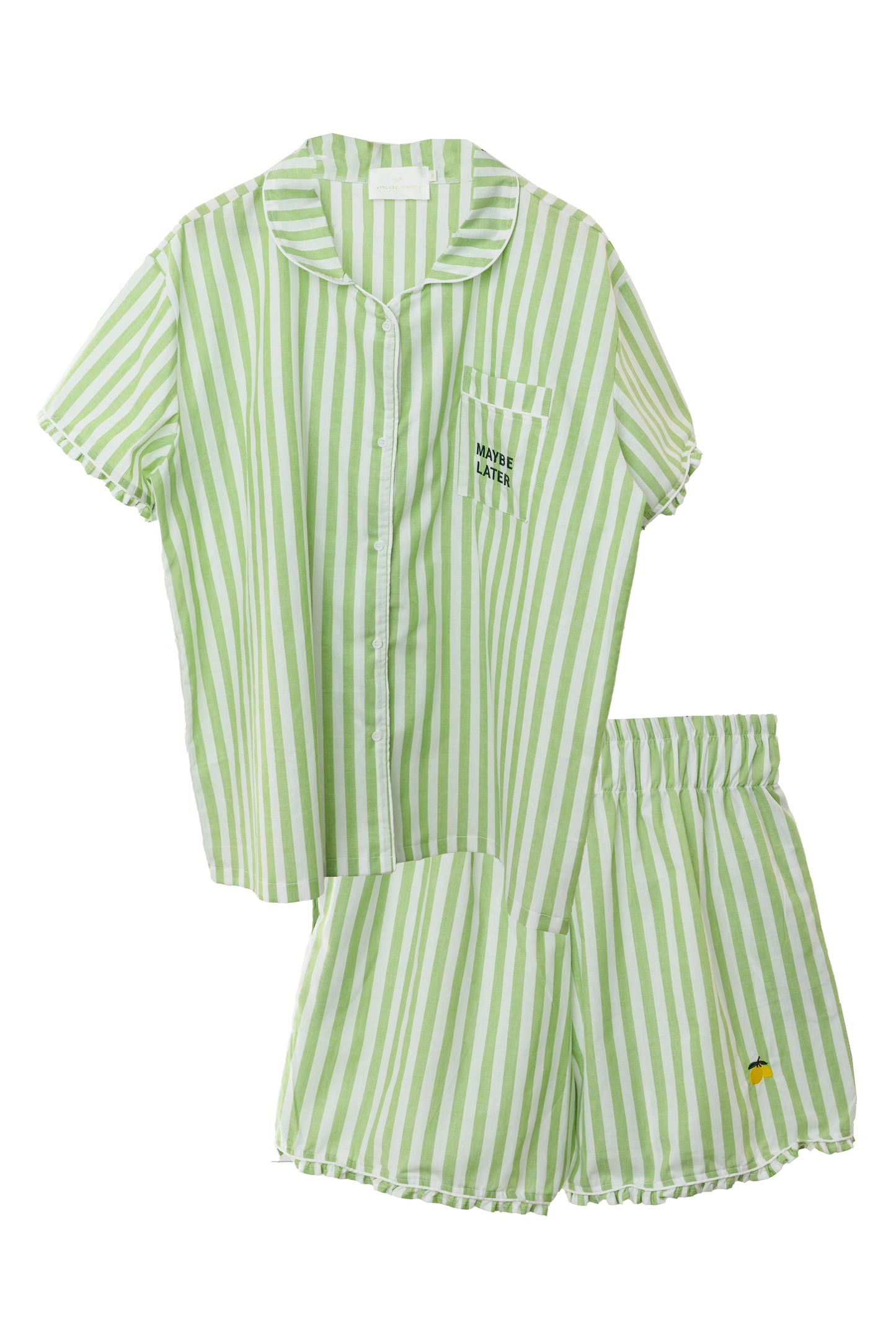 Cabana Short Set Green