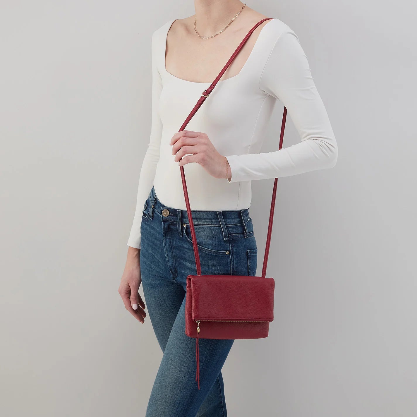 Grant Small Crossbody Wine