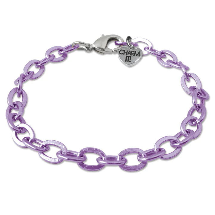 Charm It Bracelet Purple