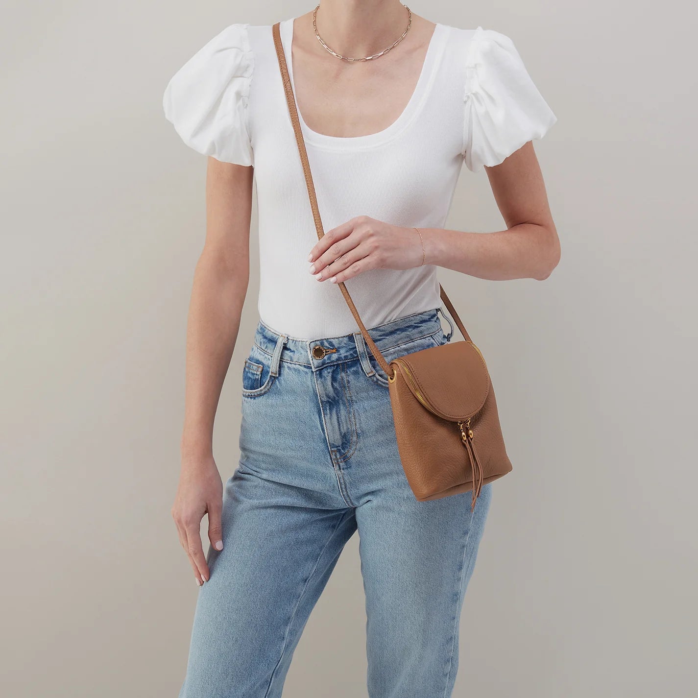 Fern Crossbody Timber Brown