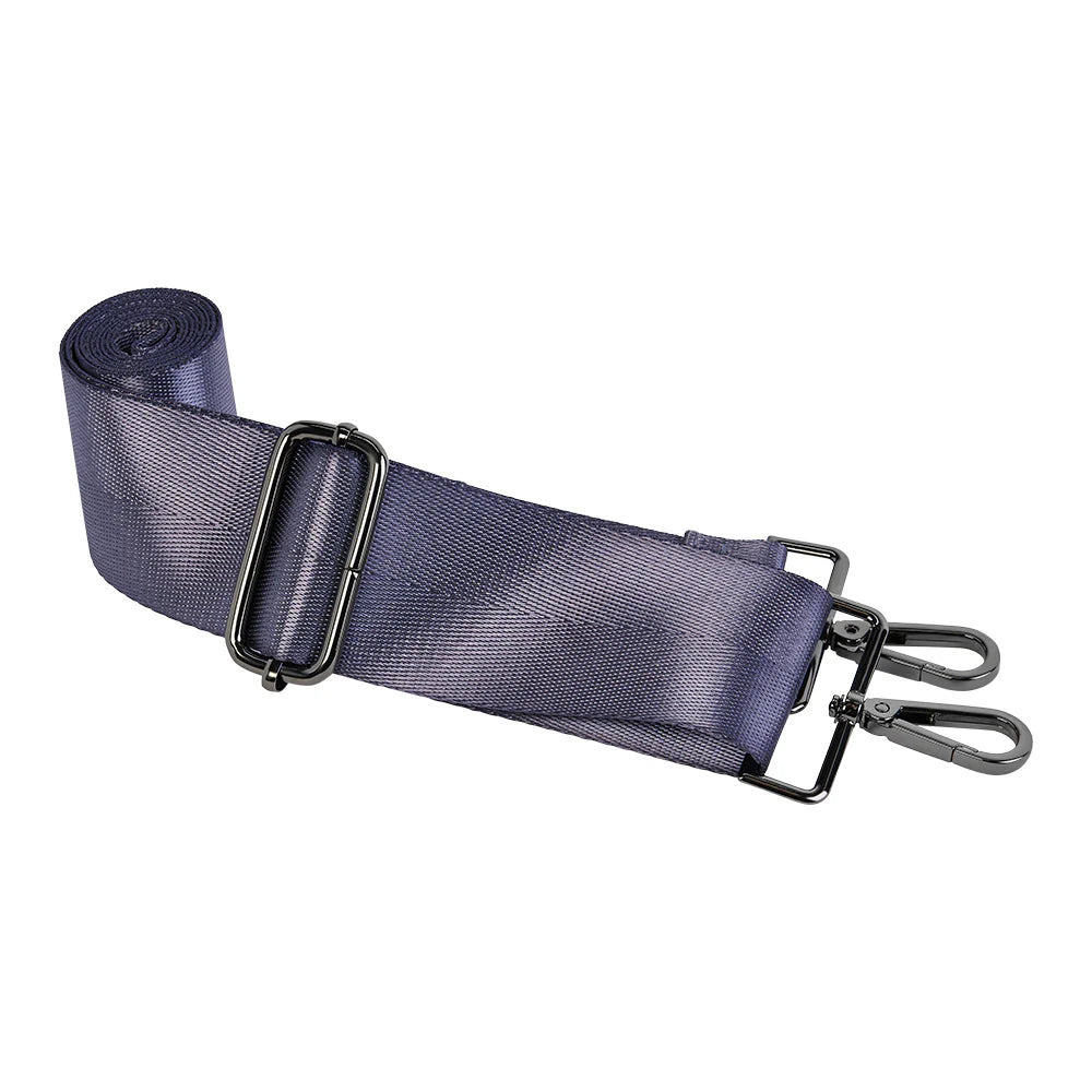 HydroBag Pewter Glossy with Solid Strap
