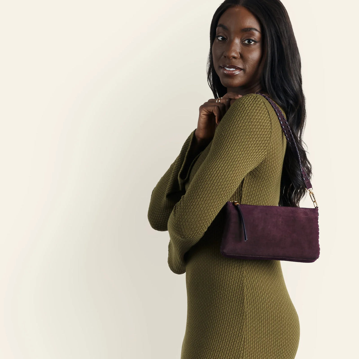 Darcy Dark Cherry Crossbody