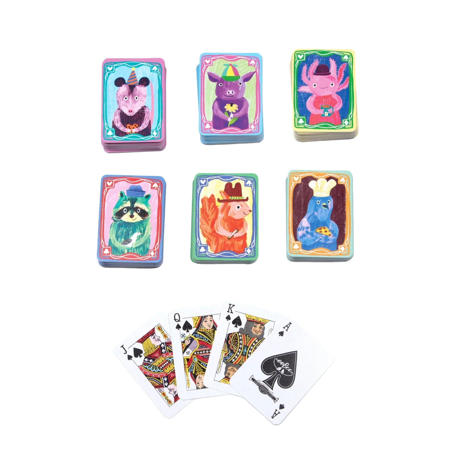 Katie Vernon Tiny Playing Cards Squirrel Sale