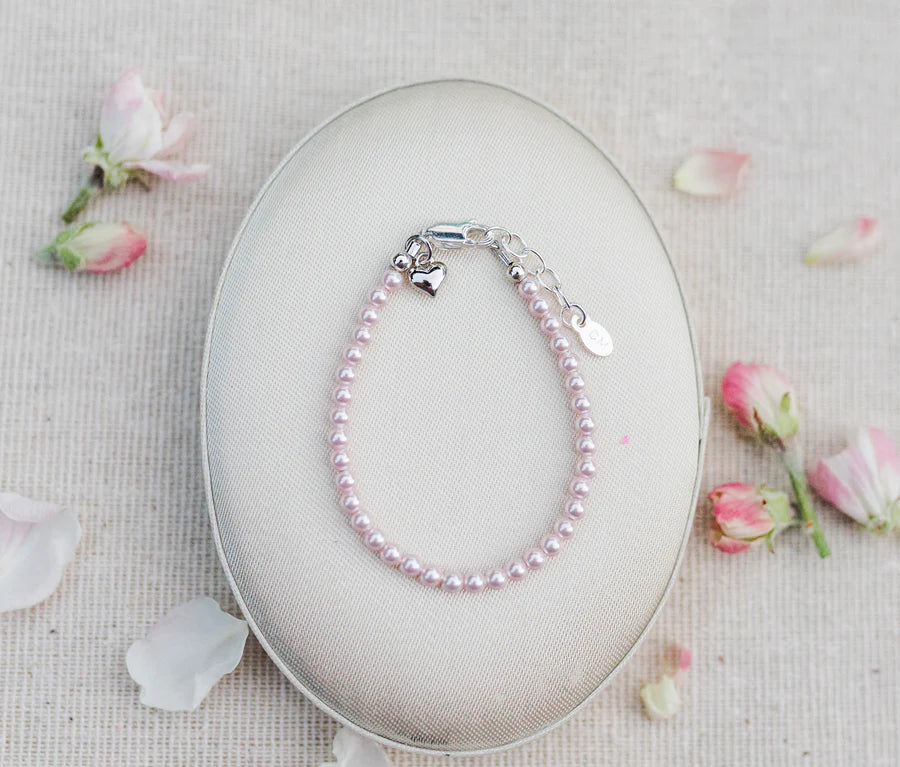 Serenity 2 Pink Heart Bracelet Baby/Toddler