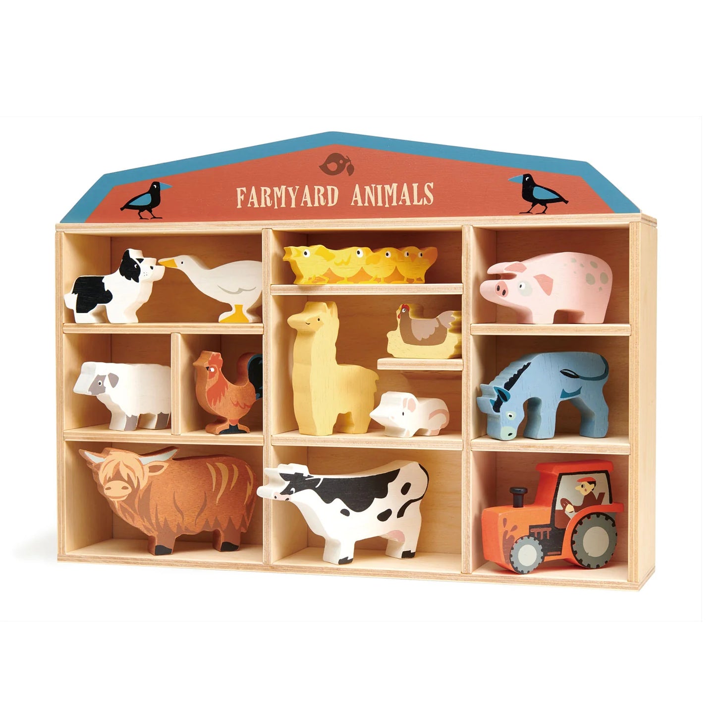 Wooden Farmyard Animals Set